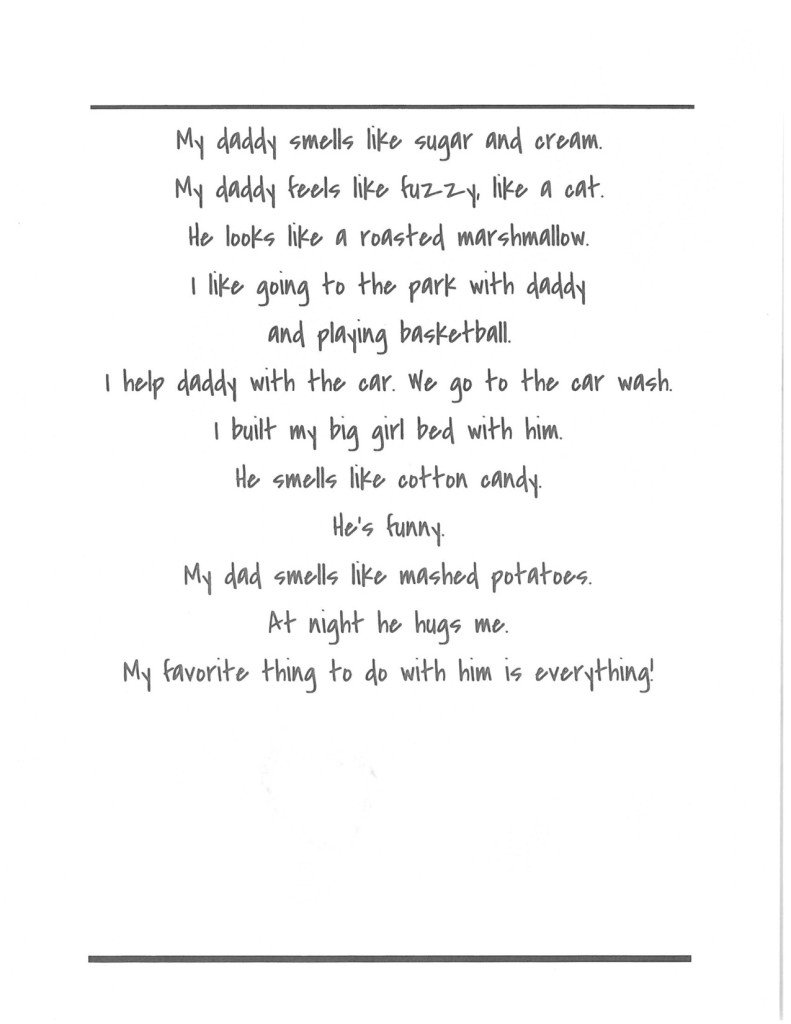 fathers day poem 2017